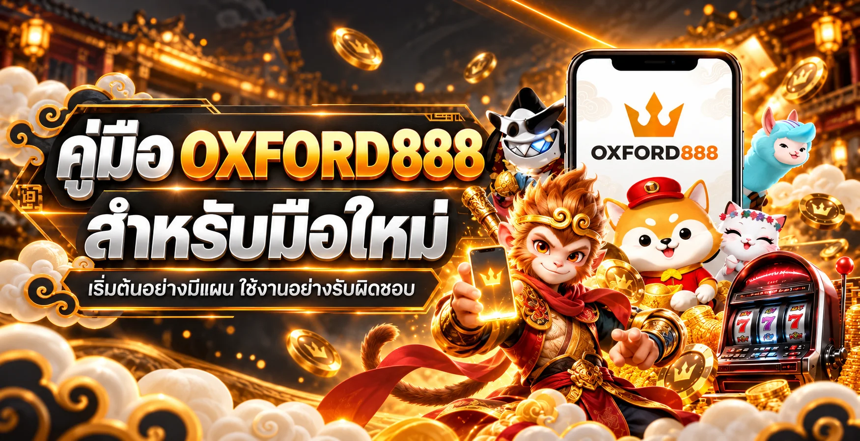 OXFORD888 คู่มือมือใหม่ สมัคร ทดลอง และคุมงบ